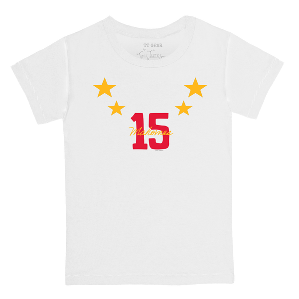 VIP Football: 4 Star w/ Name, Number - Kid's Tee Shirt