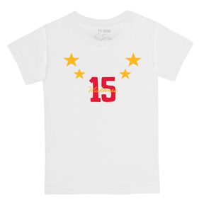 VIP Football: 4 Star w/ Name, Number - Kid's Tee Shirt