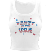 Party in the USA Crop Tank