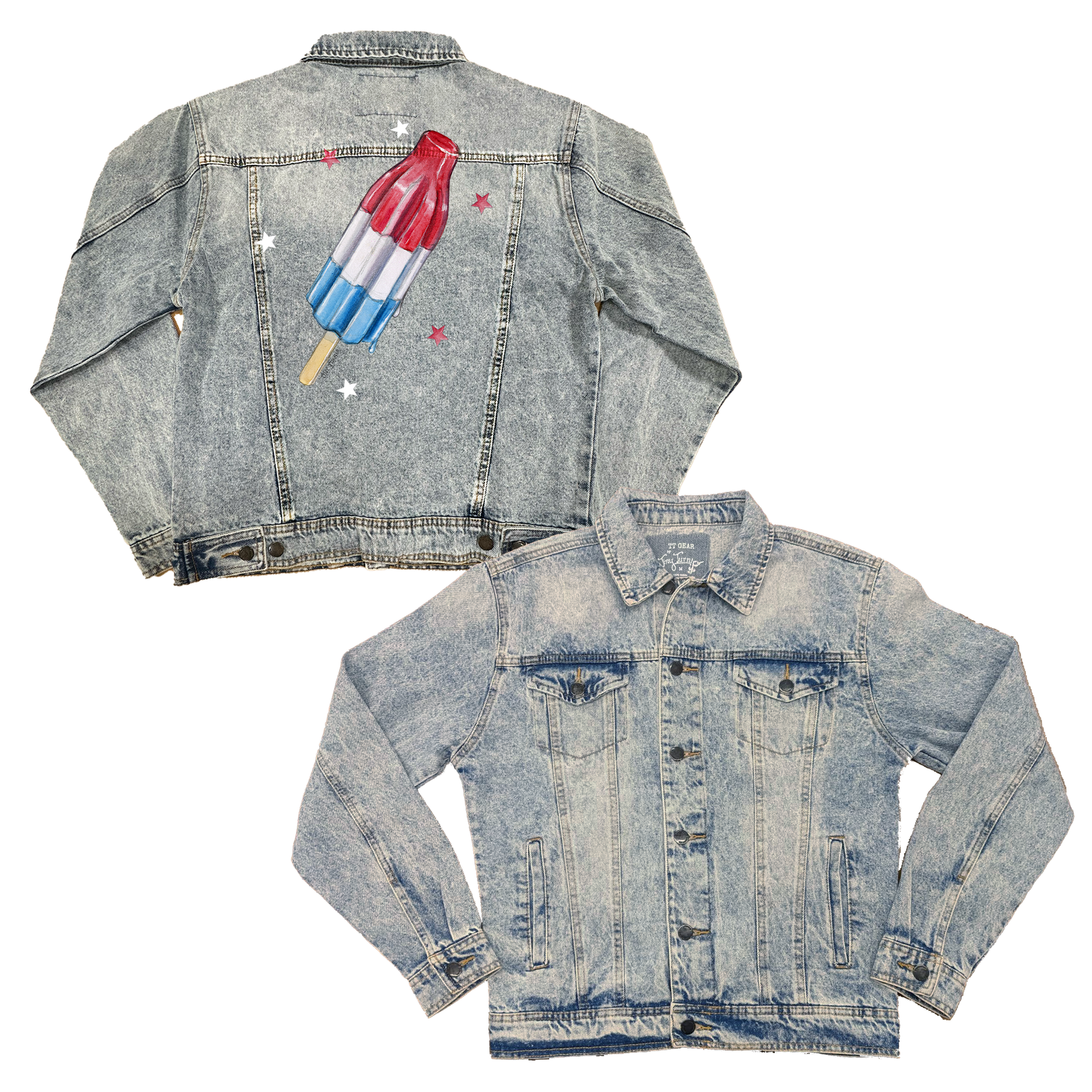 Rocket Pop Boyfriend Denim Jacket