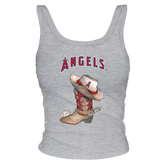 Los Angeles Angels Cowboy Boot Ribbed Tank