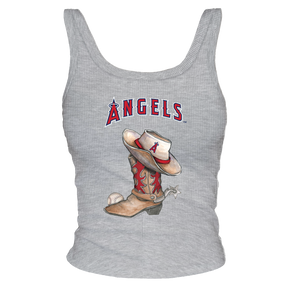 Los Angeles Angels Cowboy Boot Ribbed Tank