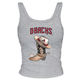 Arizona Diamondbacks Cowboy Boot Ribbed Tank