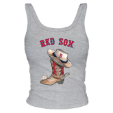 Boston Red Sox Cowboy Boot Ribbed Tank