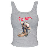 Cleveland Guardians Cowboy Boot Ribbed Tank