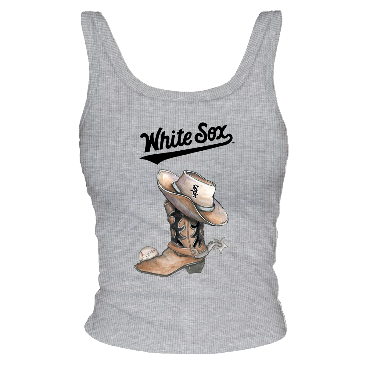 Chicago White Sox Cowboy Boot Ribbed Tank