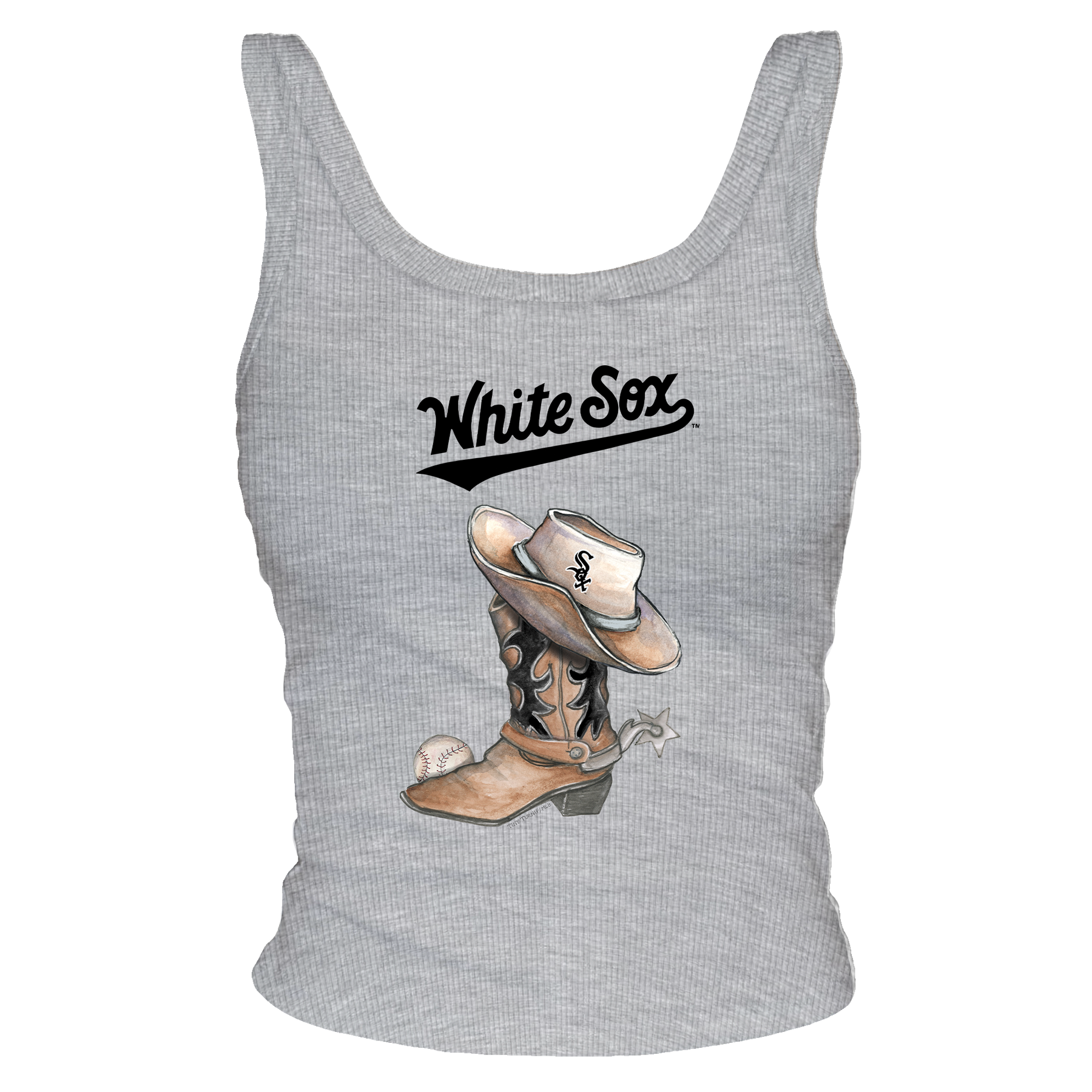 Chicago White Sox Cowboy Boot Ribbed Tank