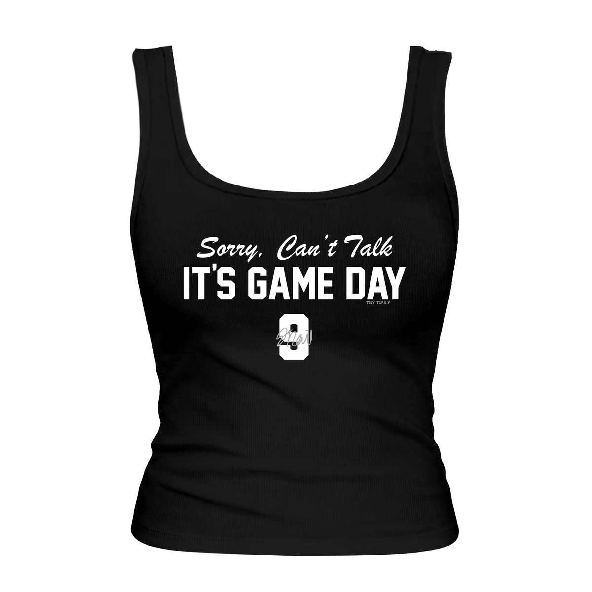 VIP Football: Sorry Can't Talk, It's Gameday w/ Signature - Emmy Tank