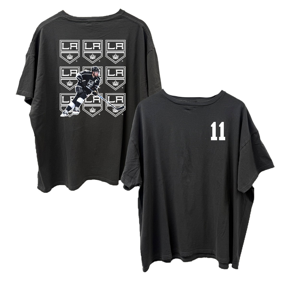 VIP Player Logo Grid w/ Number - Vintage Tee - Tiny Turnip