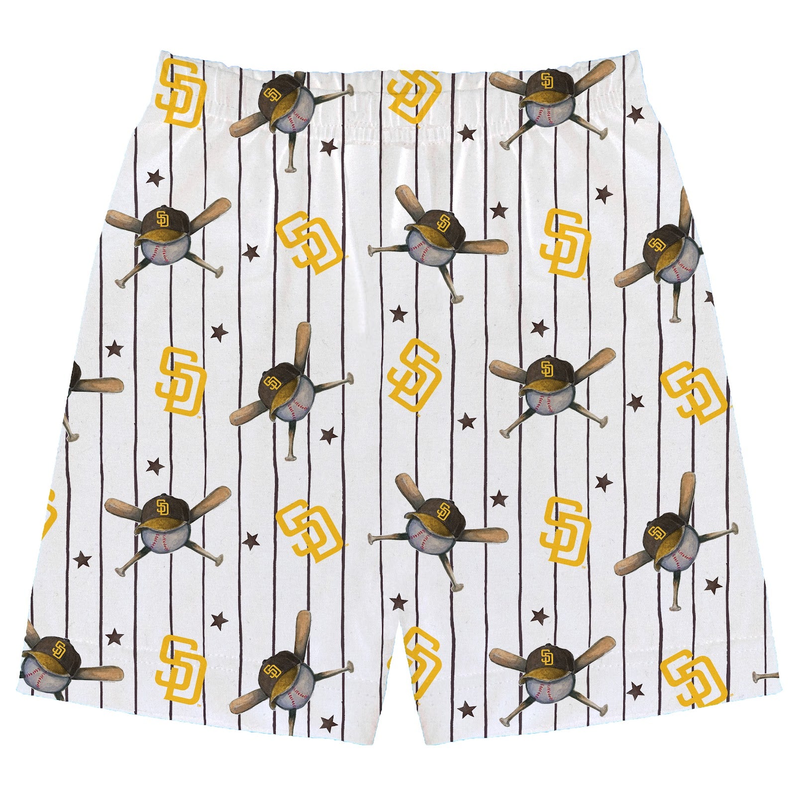 Hat Crossbats w/ Logo - Boy Shorts - Tiny Turnip