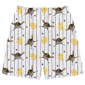 Hat Crossbats w/ Logo - Boy Shorts - Tiny Turnip