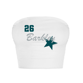 VIP Football: Script Star - Crop Tube Top