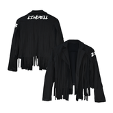 VIP Glitter Name and Number - Farrah Fringe Jacket - Tiny Turnip