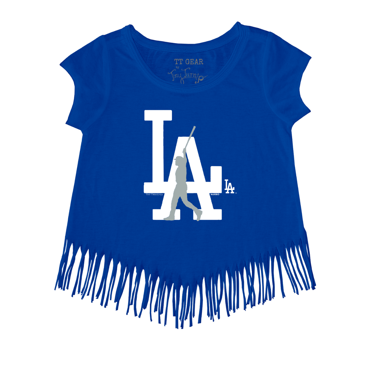 LA Walk Off Chelsea Freeman Dodgers Fringe Tee