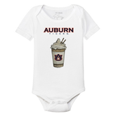 Auburn Tigers Latte Short Sleeve Snapper