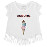 Auburn Tigers Triple Scoop Fringe Tee