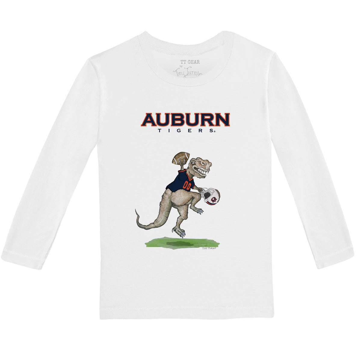 Auburn Tigers TT Rex Long-Sleeve Tee Shirt