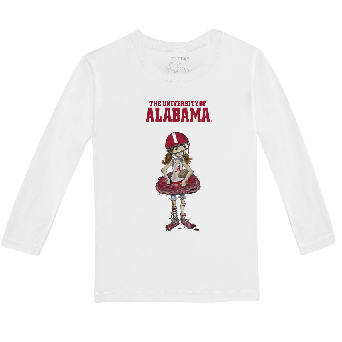 Alabama Crimson Tide Babes Long-Sleeve Tee Shirt