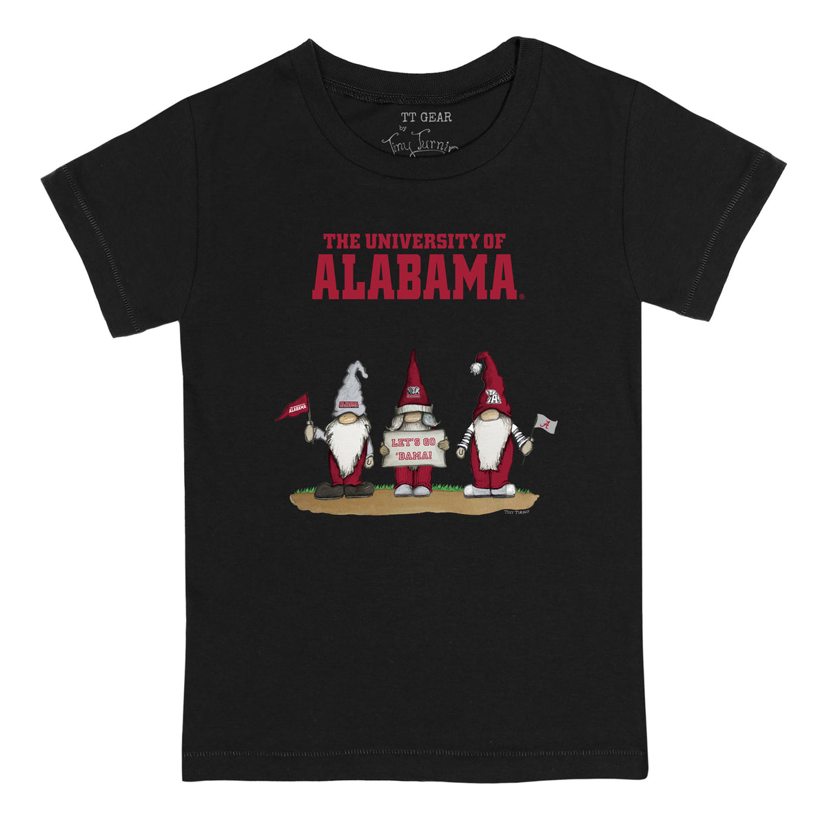 Alabama Crimson Tide Gnomes Tee Shirt