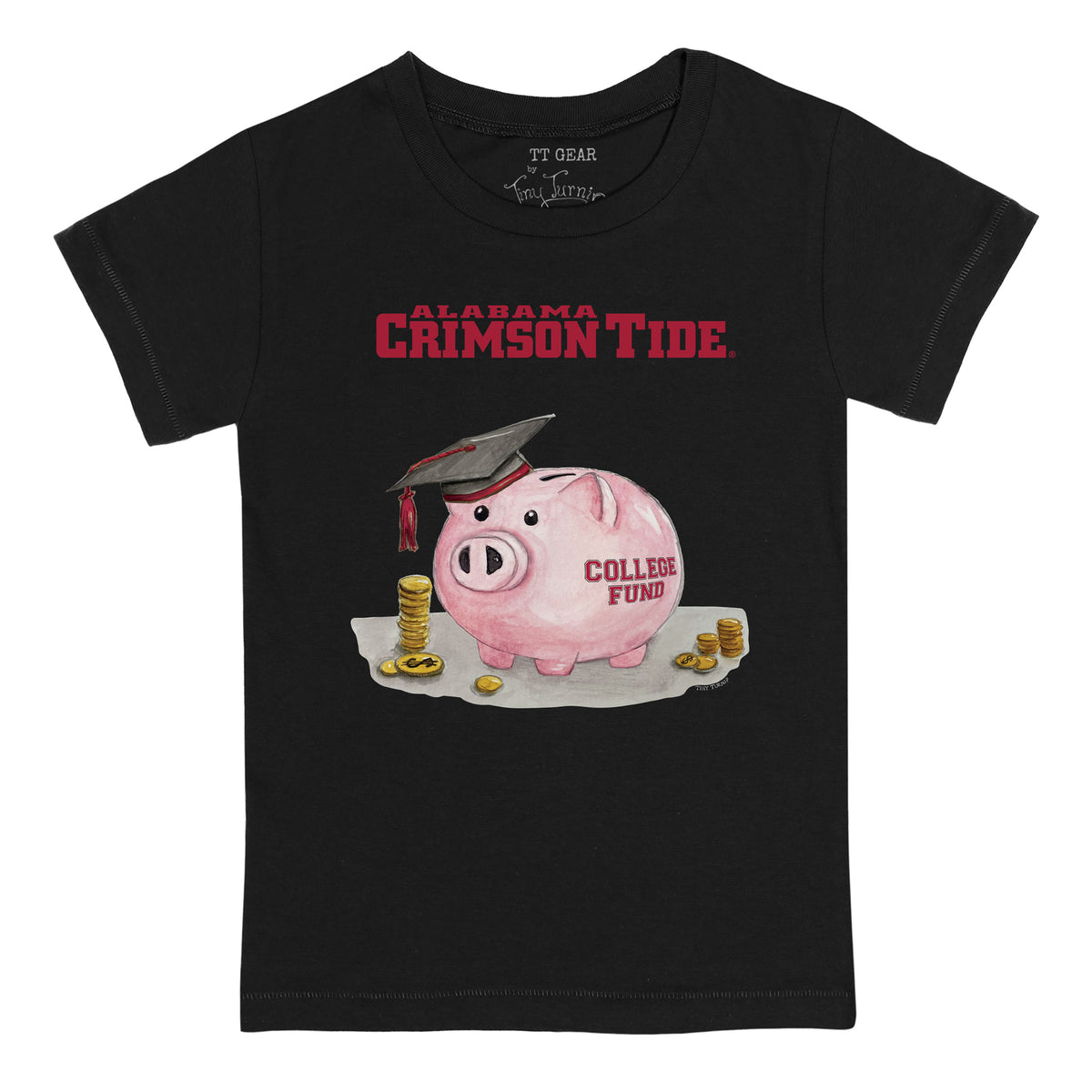 Alabama Crimson Tide Piggy Tee Shirt