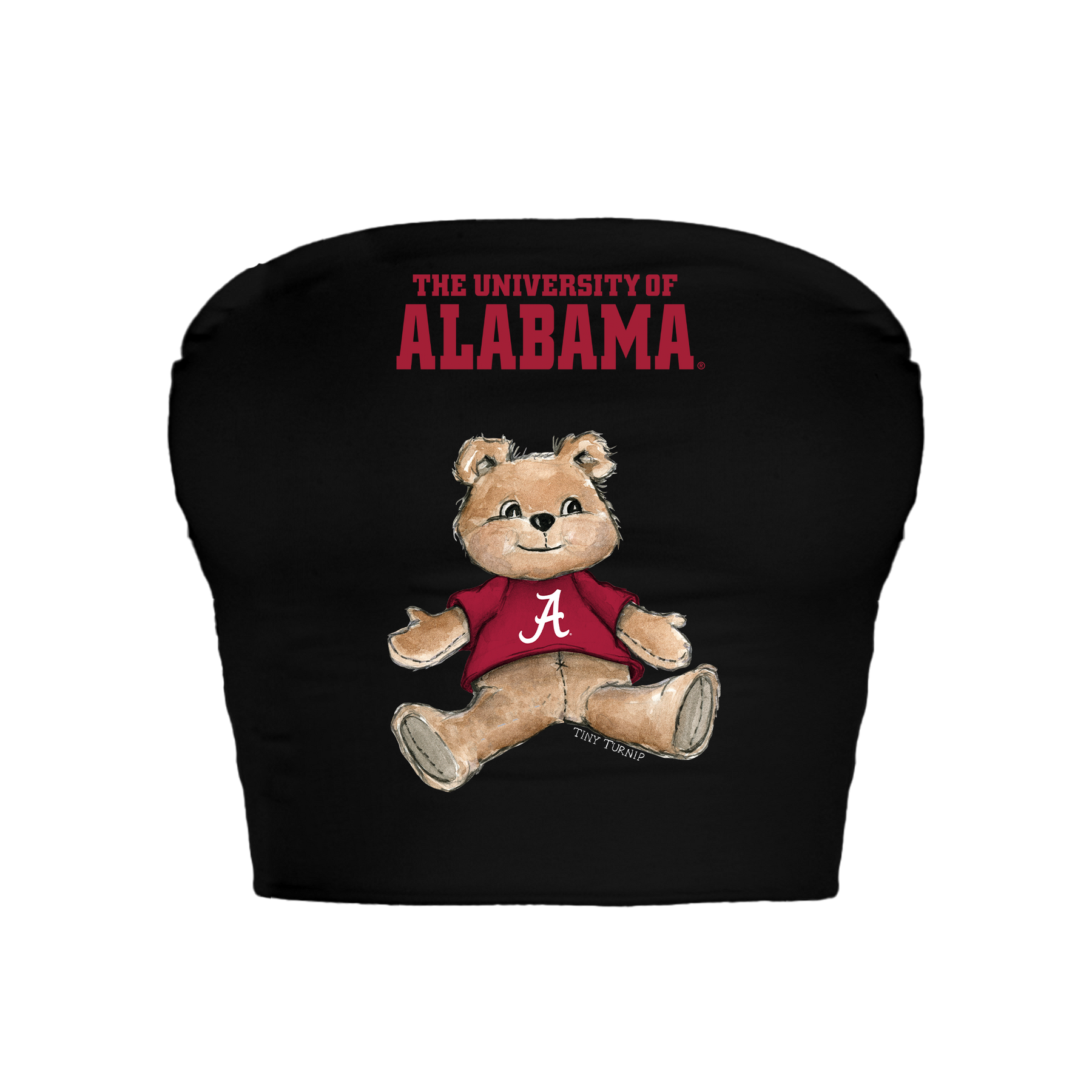 Alabama Crimson Tide Teddy Crop Tube Top