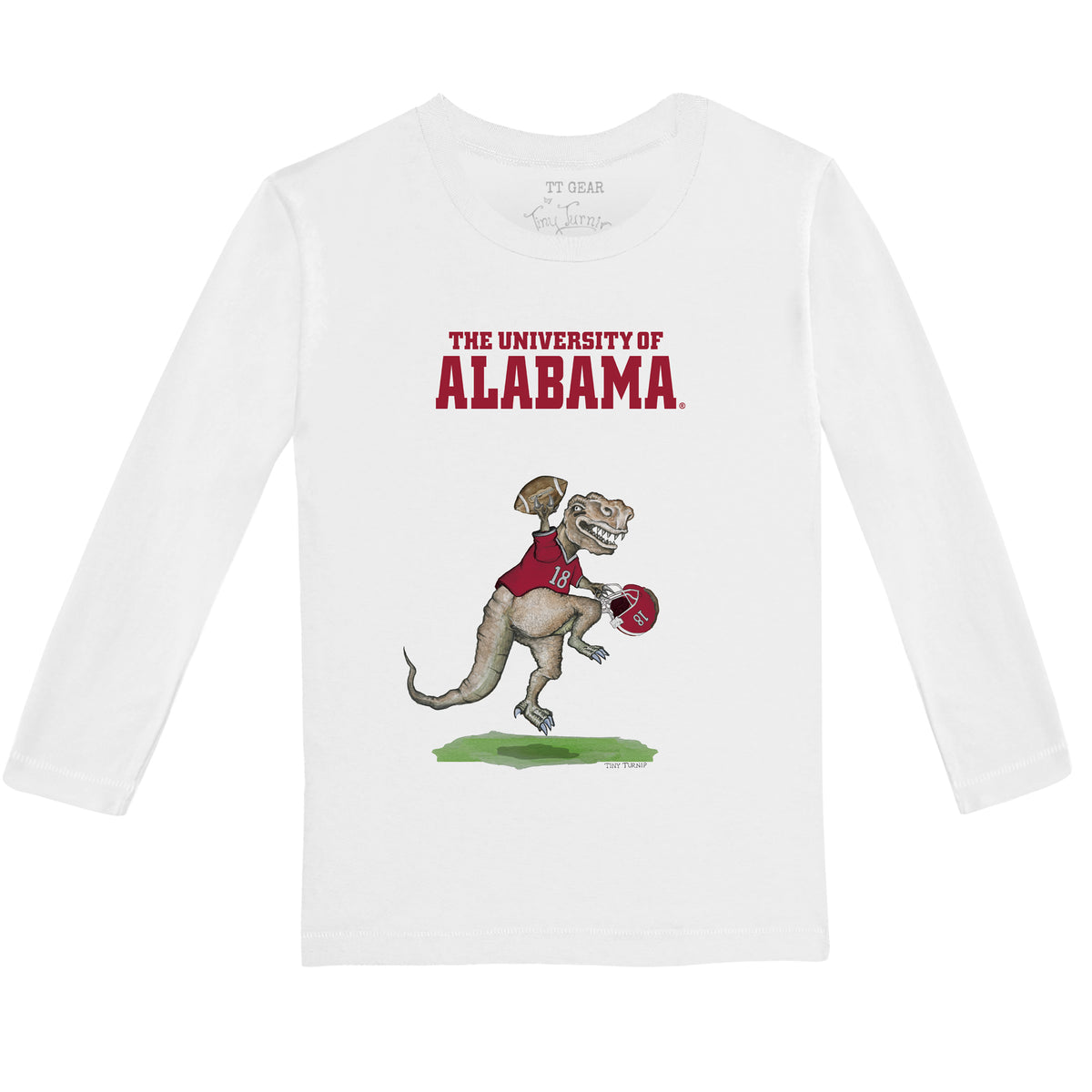 Alabama Crimson Tide TT Rex Long-Sleeve Tee Shirt