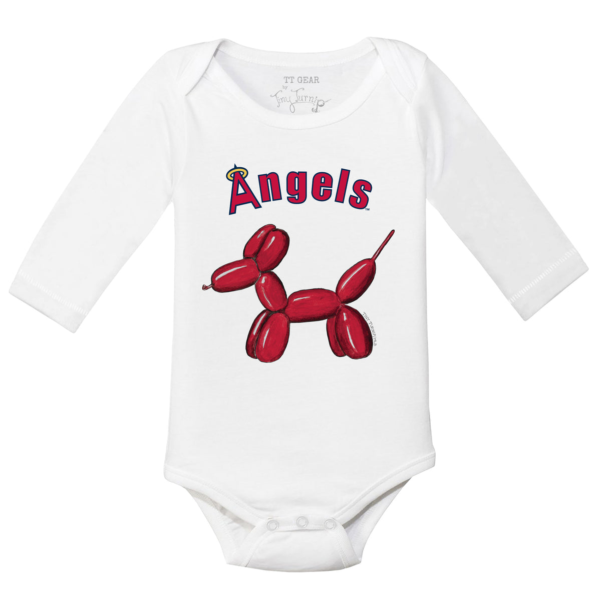 Los Angeles Angels Balloon Dog Long Sleeve Snapper