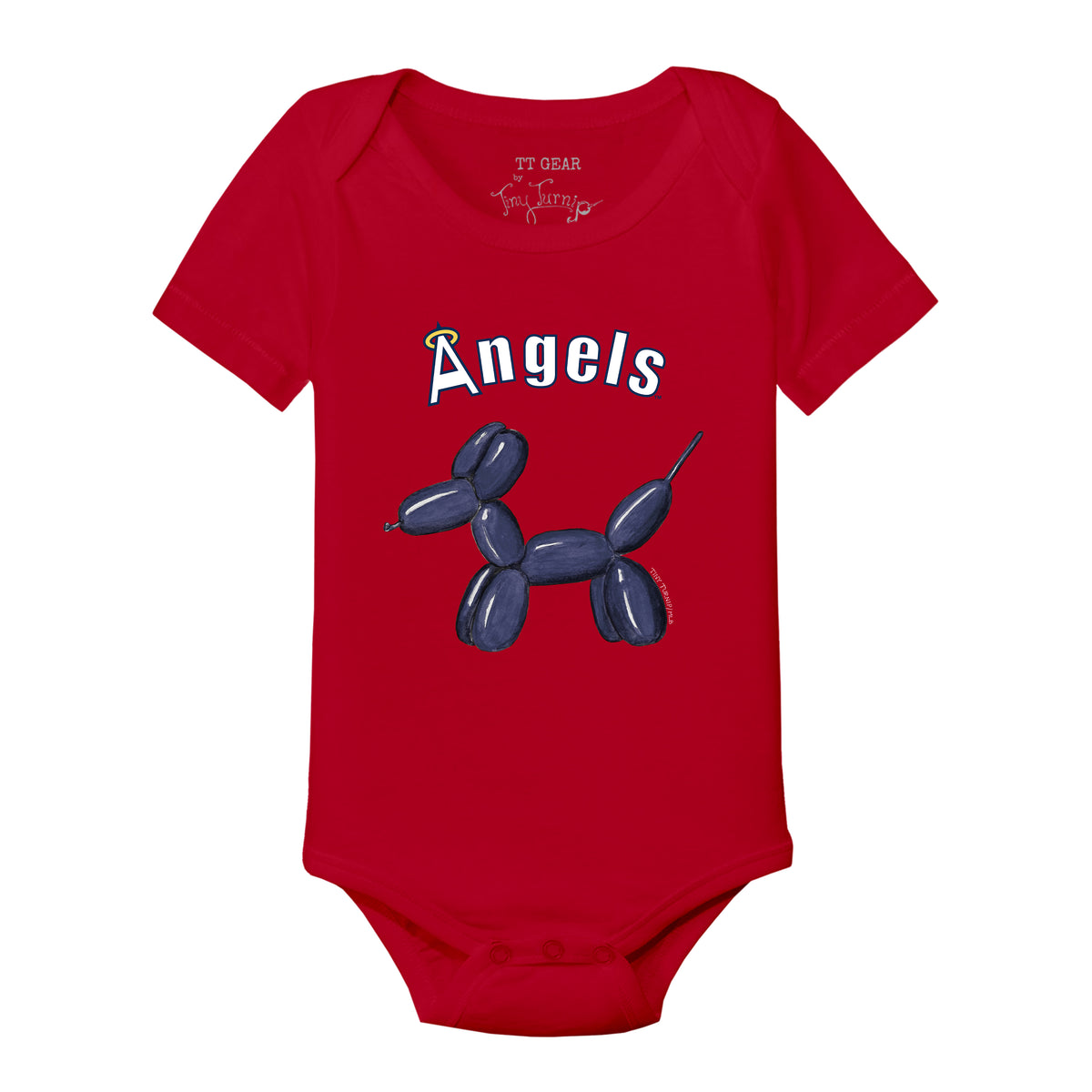 Los Angeles Angels Balloon Dog Short Sleeve Snapper