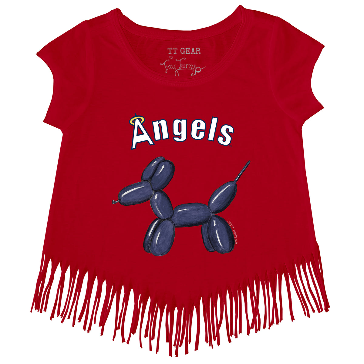 Los Angeles Angels Balloon Dog Fringe Tee