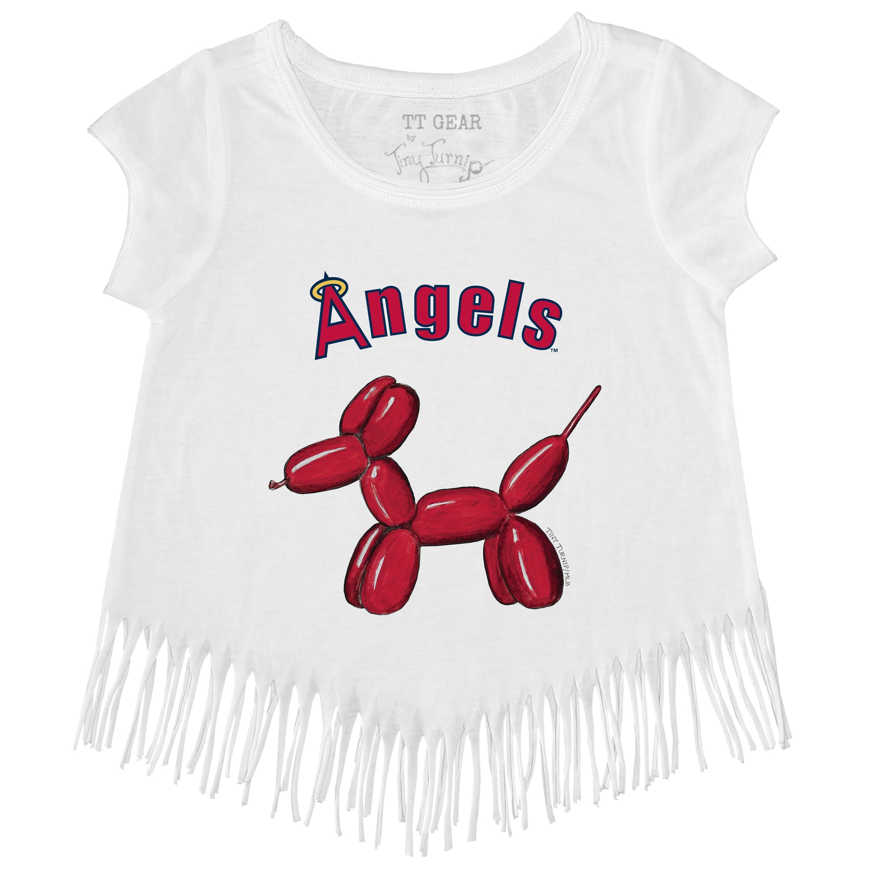 Los Angeles Angels Balloon Dog Fringe Tee