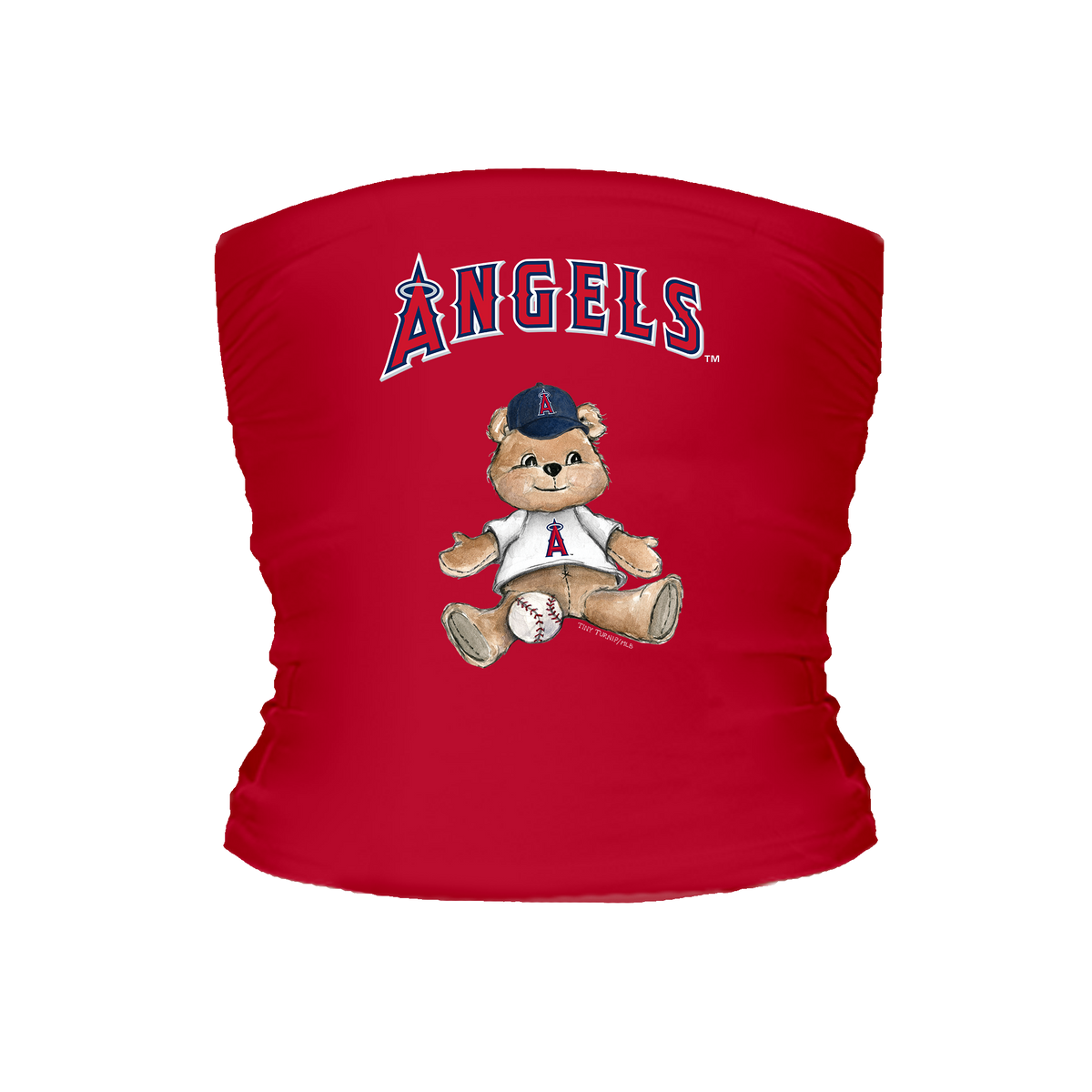 Los Angeles Angels Teddy Tube Top - Tiny Turnip