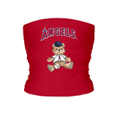 Los Angeles Angels Teddy Tube Top - Tiny Turnip