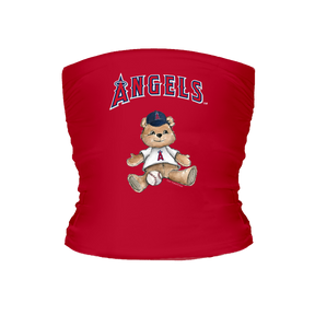 Los Angeles Angels Teddy Tube Top - Tiny Turnip