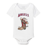 Los Angeles Angels Cowboy Boot Short Sleeve Snapper