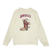 Los Angeles Angels Cowboy Boot Crewneck Sweatshirt