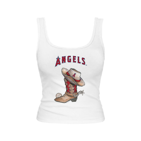 Los Angeles Angels Cowboy Boot Emmy Tank