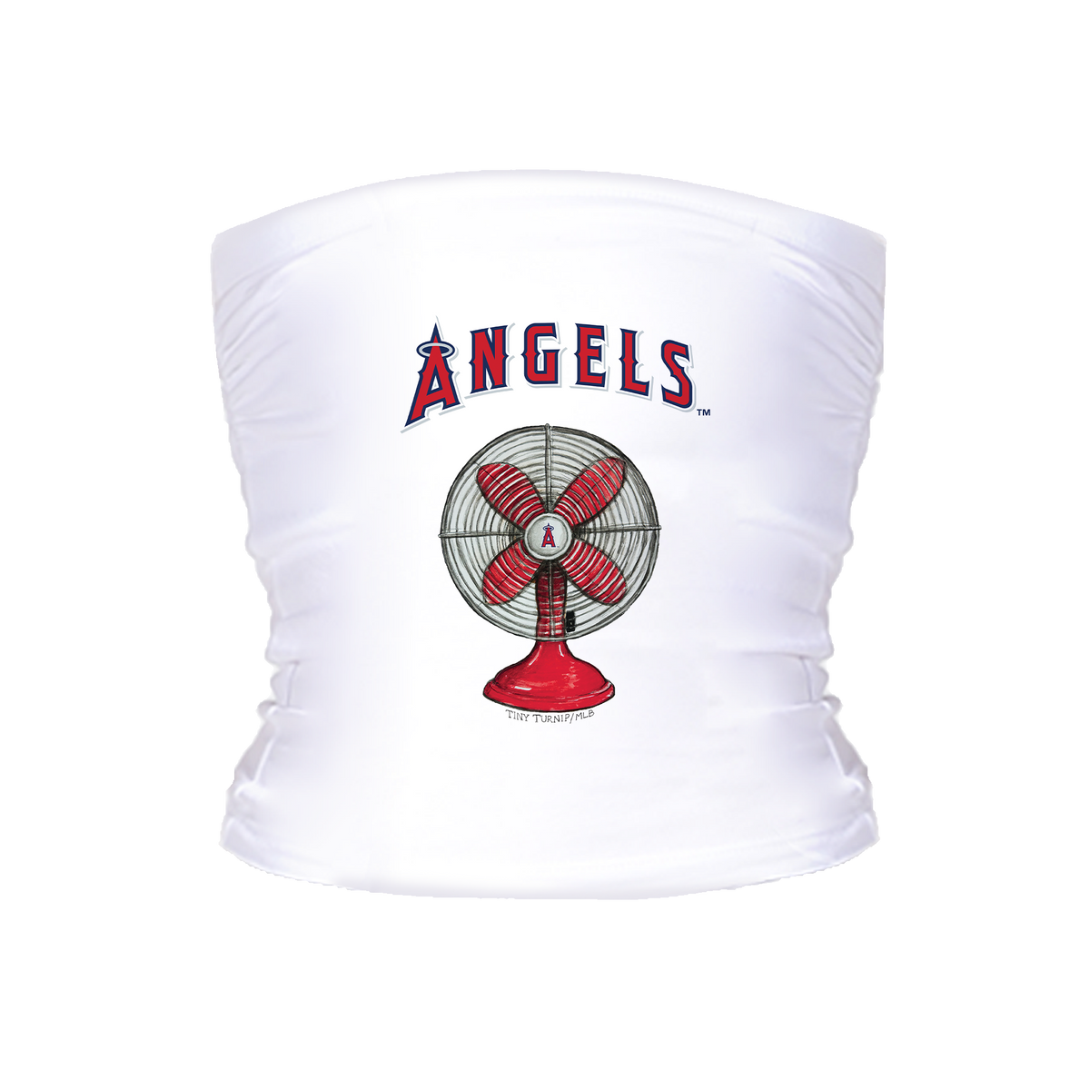 Los Angeles Angels Fan Crop Tube Top