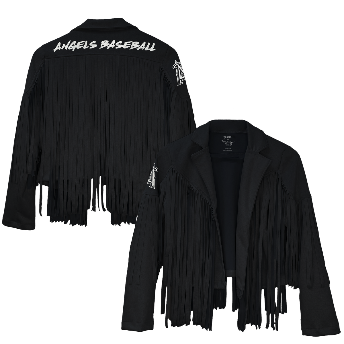 Los Angeles Angels Farrah Fringe Jacket --(ships after 8/11)