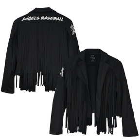 Los Angeles Angels Farrah Fringe Jacket --(ships after 8/11)