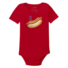 Los Angeles Angels Hot Dog Short Sleeve Snapper