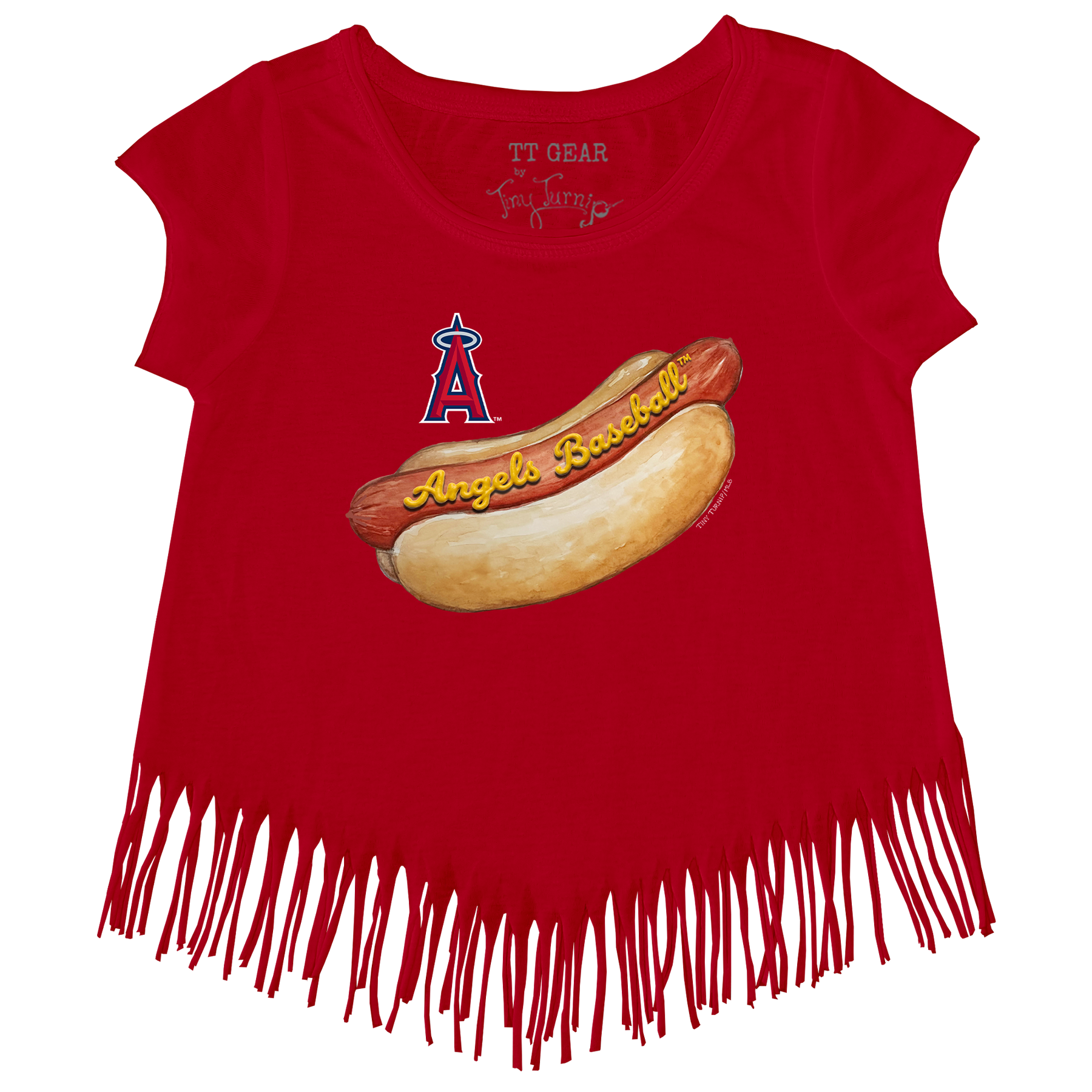 Los Angeles Angels Hot Dog Fringe Tee