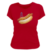 Los Angeles Angels Hot Dog Women's Tee Shirt
