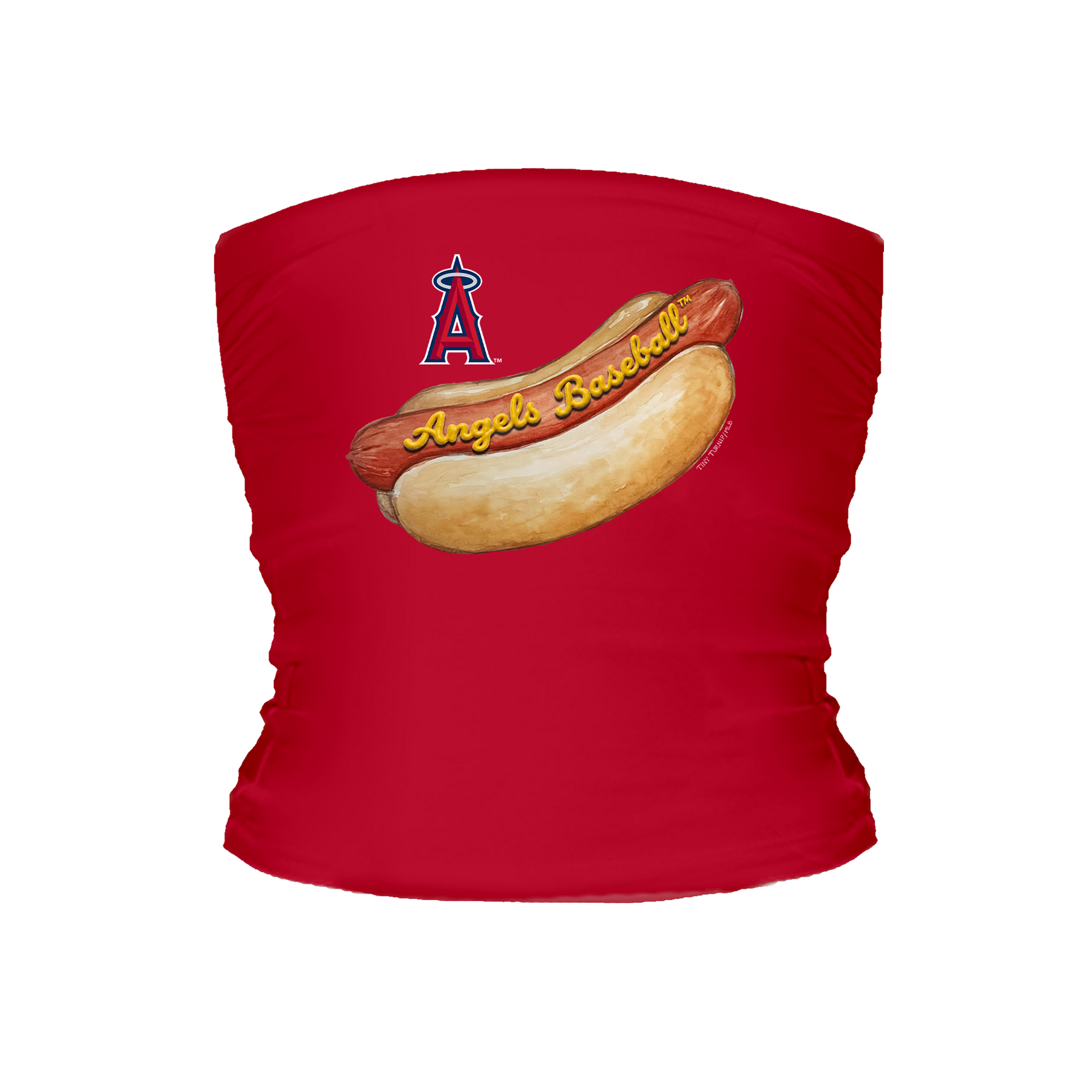 Los Angeles Angels Hot Dog Tube Top