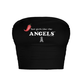 Los Angeles Angels Hot Girls Crop Tube Top