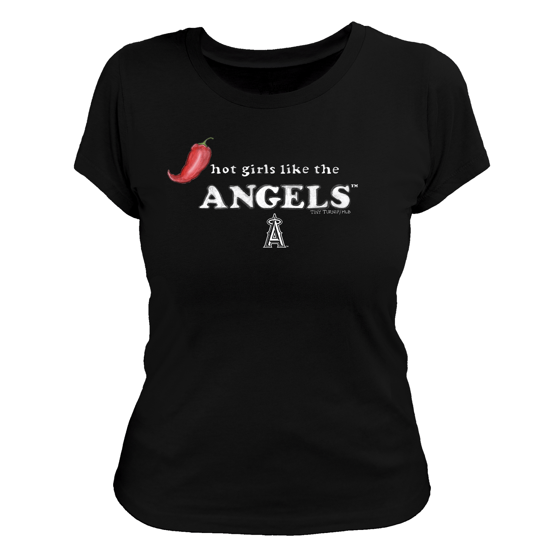 Los Angeles Angels Hot Girls Women's Tee Shirt
