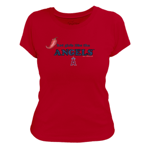 Los Angeles Angels Hot Girls Women's Tee Shirt