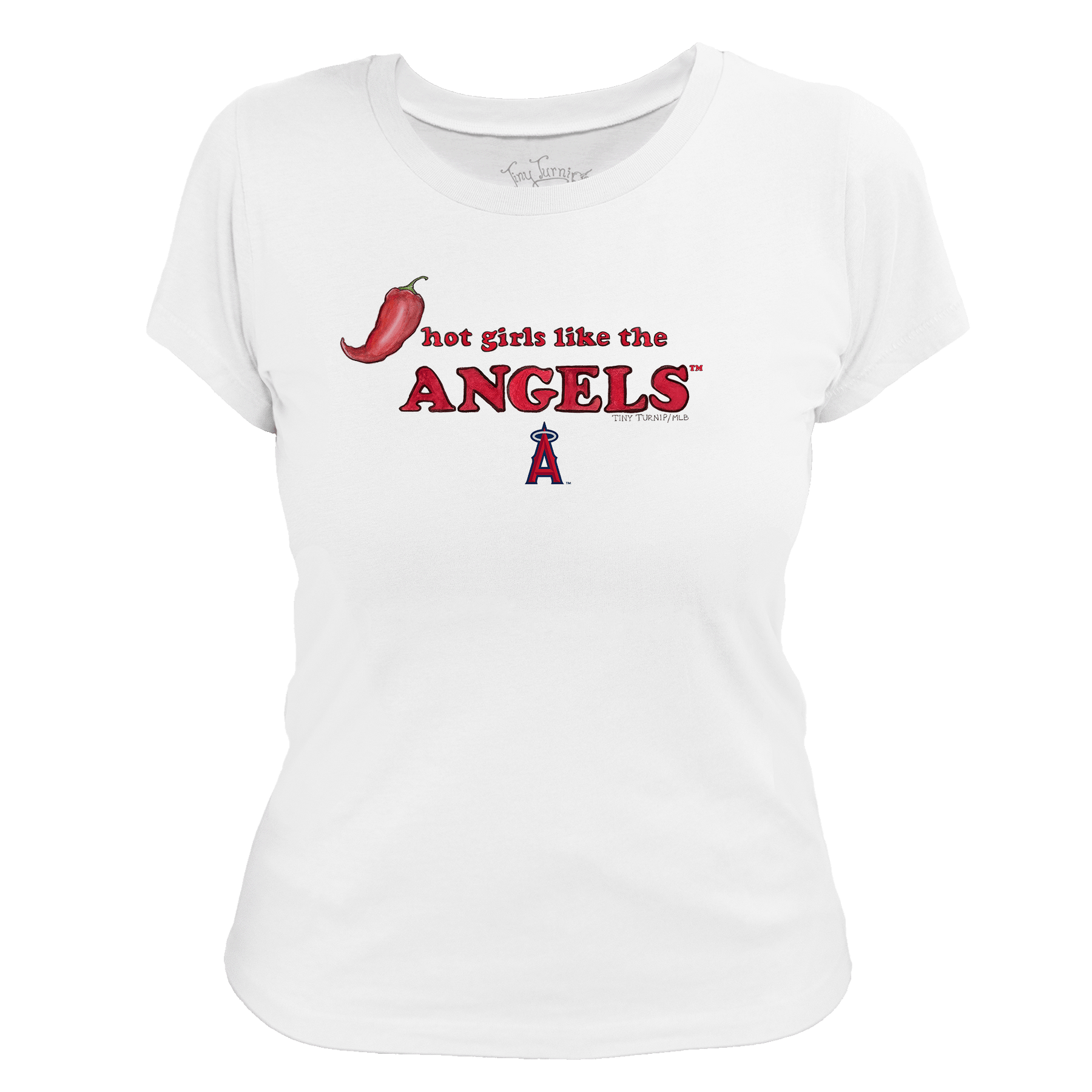 Los Angeles Angels Hot Girls Women's Tee Shirt