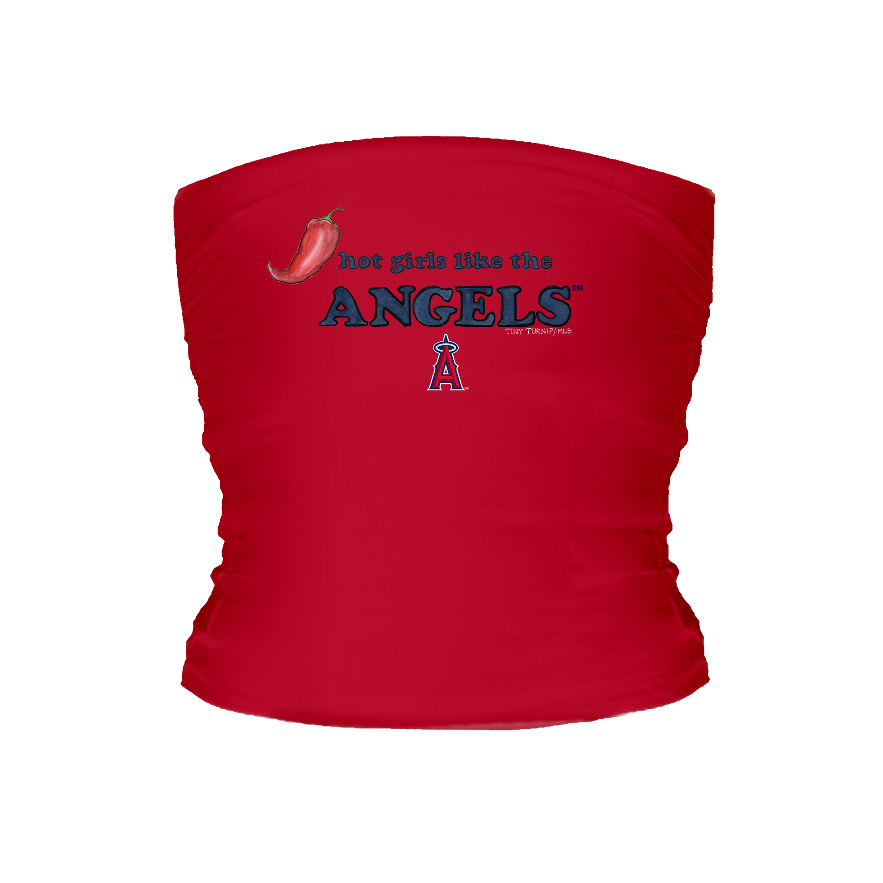 Los Angeles Angels Hot Girls Tube Top