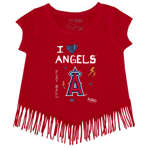I Heart Angels Fringe Tee