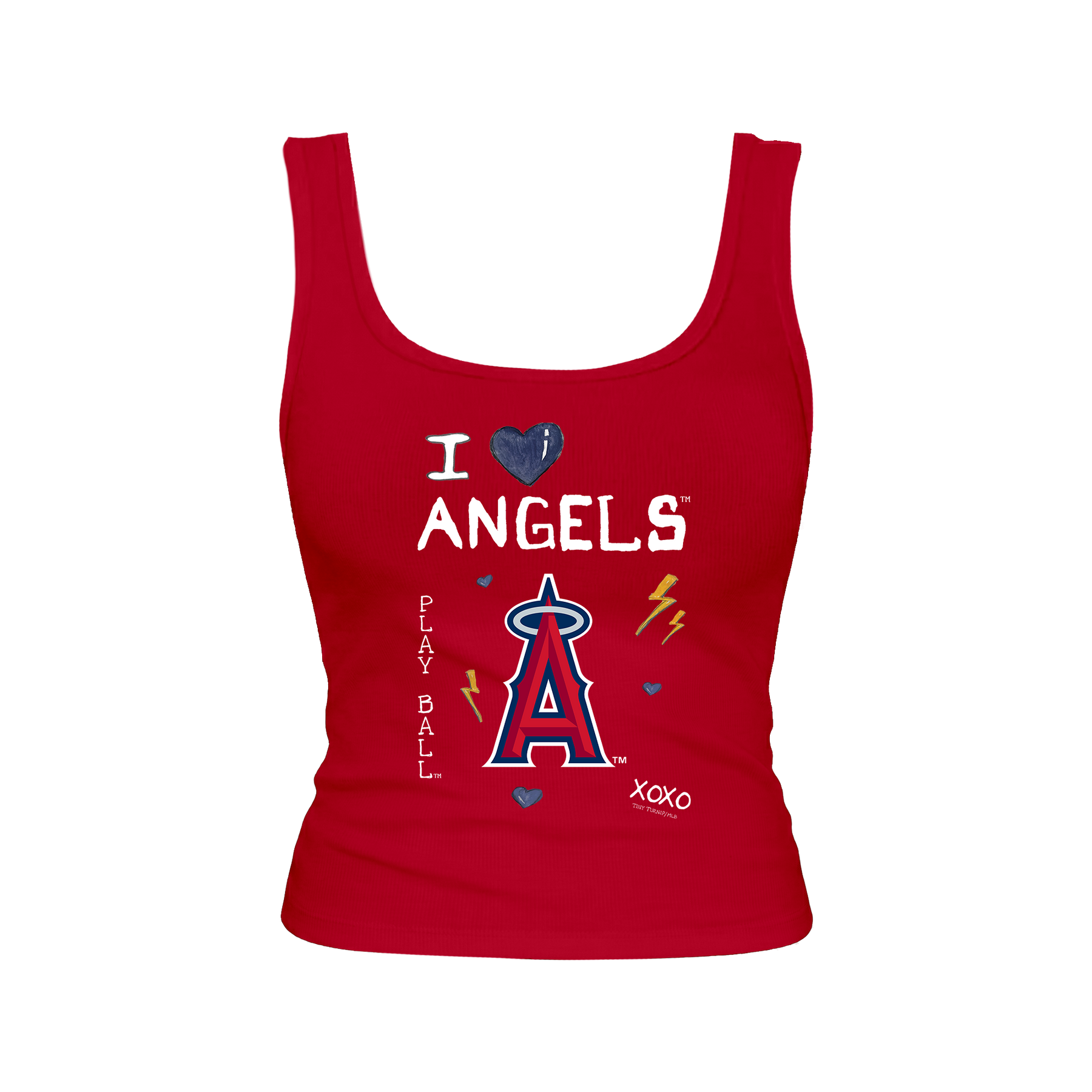 Los Angeles Angels I Heart Angels Emmy Tank